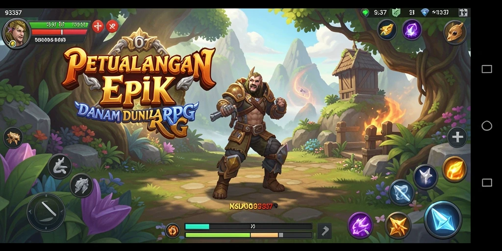 Tampilan gameplay yang menakjubkan dalam dunia RPG 93337.
