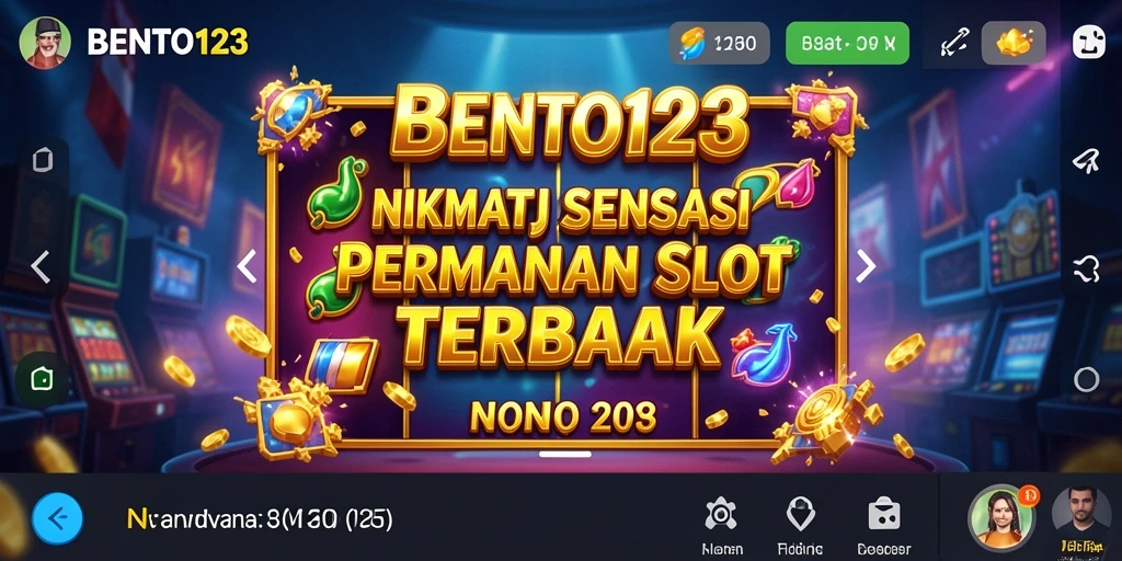 Tampilan gameplay Slot BENTO123 yang menarik dan menegangkan.